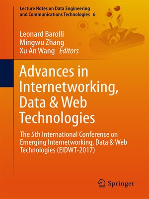 cover image of Advances in Internetworking, Data & Web Technologies